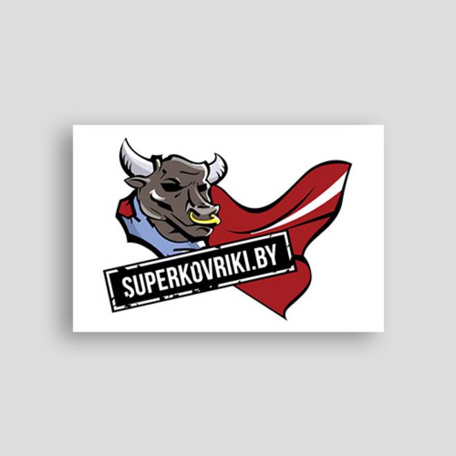 Логотип для интернет магазина автоковриков superkovriki.by