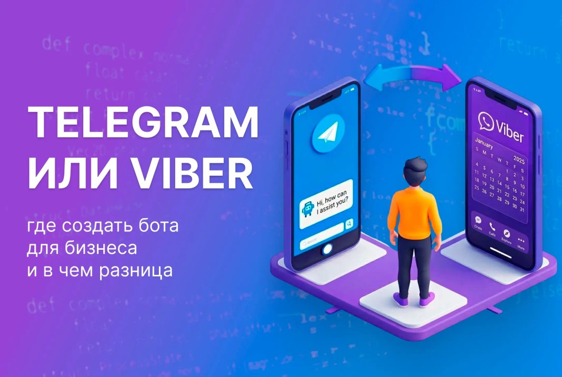 Telegram или Viber: где создать бота для бизнеса и в чем разница